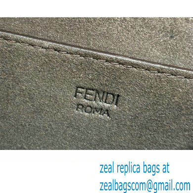 Fendi C Com Small bag in Brown FF jacquard fabric 2023 - Click Image to Close